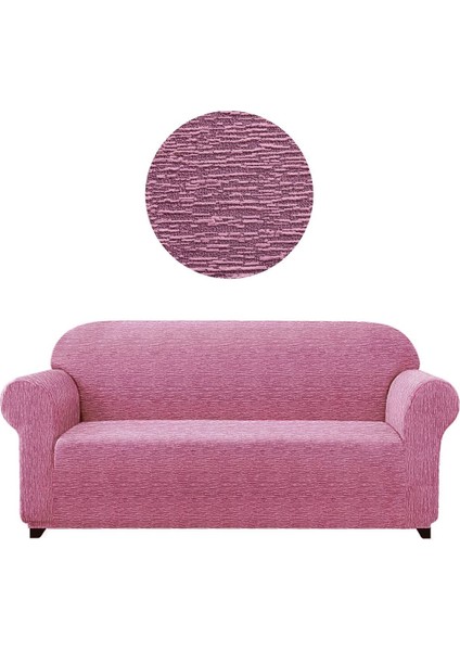 Jakarli Koltuk ,kanepe ,çekyat Örtüsü Çubuk Desen Esnekli ETEKSIZ3KIŞILIK Koltuk Için