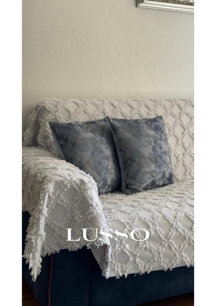 Siena Koltuk Örtüsü Gri 180 x 300