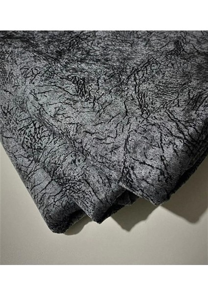 Koltuk Çekyat Örtüsü Antrasit Damar Desenli Parlak Kaymaz Taban Süngerli Üst Kumaş Kadife 1 Adet fırsatları