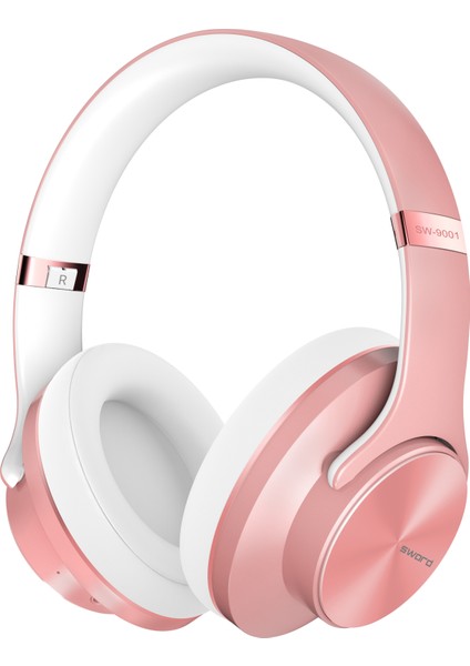 Bluetooth 5.3 Kulak Üstü Kulaklık, Hoparlör Modu, Ekstra Bass, 25 Saat Pil Ömrü, Koruma Kılıfı SW-9001