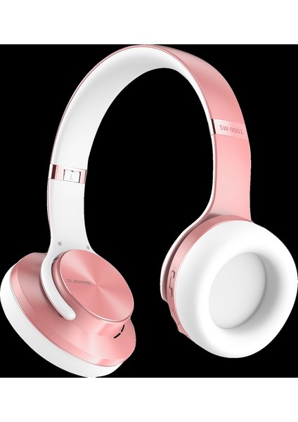 Bluetooth 5.3 Kulak Üstü Kulaklık, Hoparlör Modu, Ekstra Bass, 25 Saat Pil Ömrü, Koruma Kılıfı SW-9001