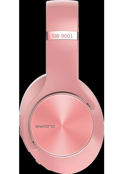Bluetooth 5.3 Kulak Üstü Kulaklık, Hoparlör Modu, Ekstra Bass, 25 Saat Pil Ömrü, Koruma Kılıfı SW-9001