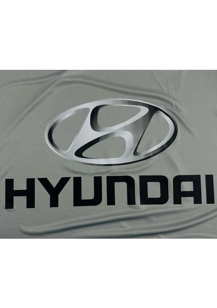 Hyundai İX20 Hatchback Gri Kumaş Araba Branda Logolu Kumaş Araba Brandası Penye Oto Branda fiyatları