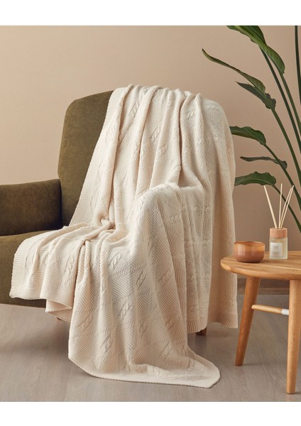 Twine Koltuk Şalı 130X170 cm Açık Taş fiyatları