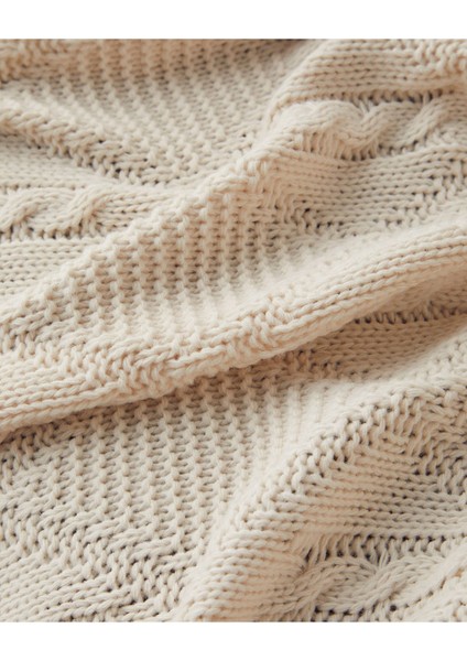 Twine Koltuk Şalı 130X170 cm Açık Taş modelleri