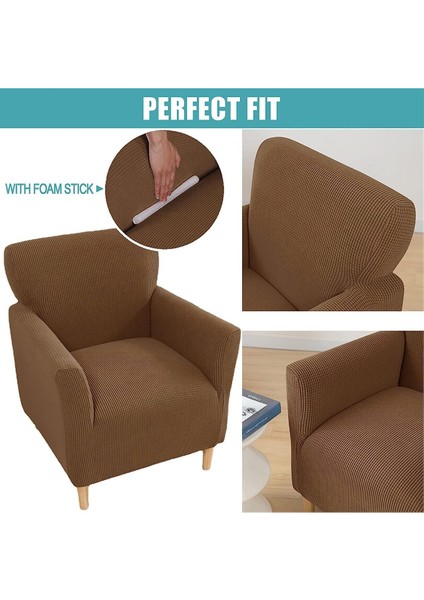 Tekli Likrali ,yıkanabilir, Kare Desen ,kaliteli Koltuk Kılıfı, Berjer Örtüsü 1 Adet indirimleri