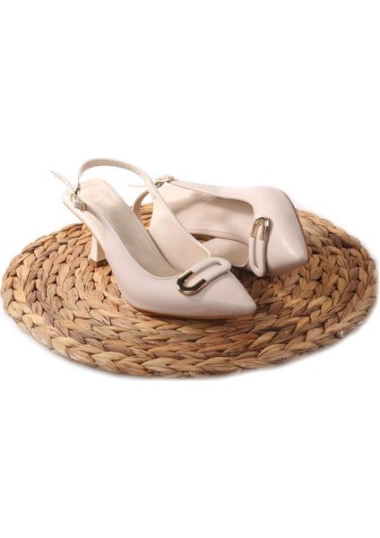 La Pia 02846 6 cm Topuklu Arkası Arkası Açık Kadın Stiletto Ayakkabı indirimleri