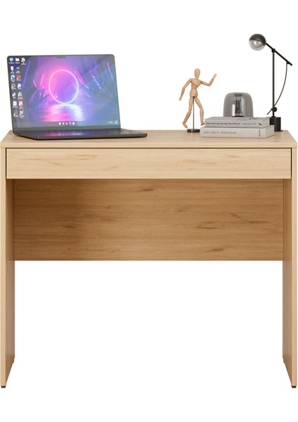 Çekmeceli Çalışma Masası - Florida Meşe 90X75X55 cm modelleri