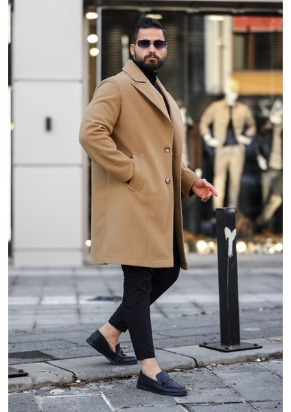 Erkek Kışlık Uzun Kaşe Kaban modelleri