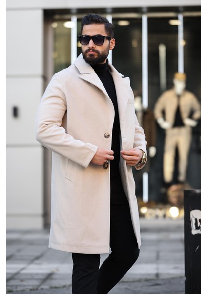 Erkek Kışlık Uzun Kaşe Kaban fiyatları