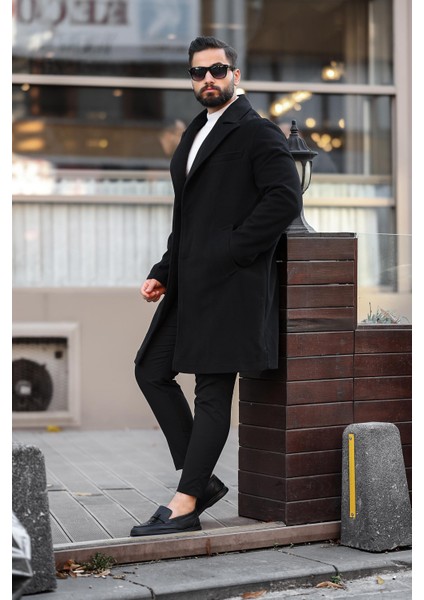 Erkek Kışlık Uzun Kaşe Kaban modelleri