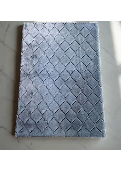 Comfort Diamond No:2 Füme 75 x 110 cm Stil Home Yumuşak Yeşil Gri Özel Avantajlı Silinebilir 1 Adet