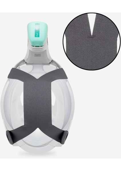 Easybreath Yetişkin Su Altı Keşif Maskesi - Griçantasız