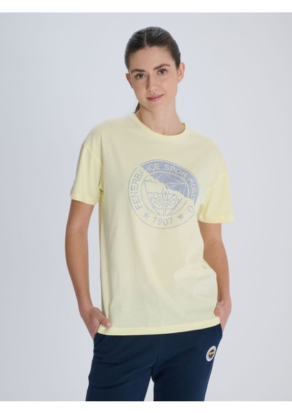 Kadın Trend Fenerbahçe Logolu Tshırt