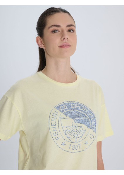 Kadın Trend Fenerbahçe Logolu Tshırt fiyatları