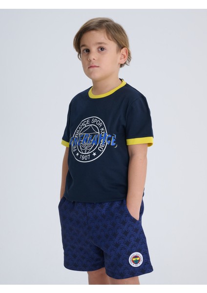 Çocuk Trıbun Fenerbahçe Tek Renk Logo modelleri