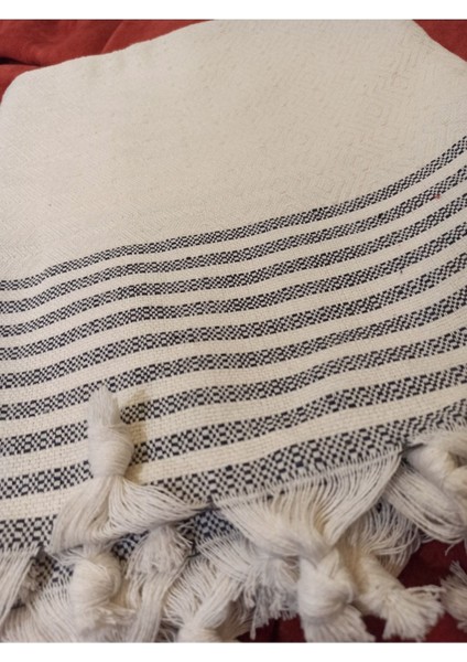 Organik Kolları Örten Buldan Bezi Battal Boy Pamuklu Koltuk Kanepe Çekyat Örtüsü 170X300 Kreme Gri modelleri