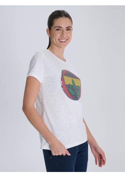 Kadın Trıbun 6 Renk Logolu Tshırt fiyatları