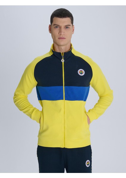 Erkek Trıbun Renk Bloklu Sweat