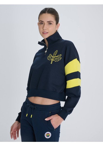 Kadın Trıbun Palamut Logolu Sweat fiyatları