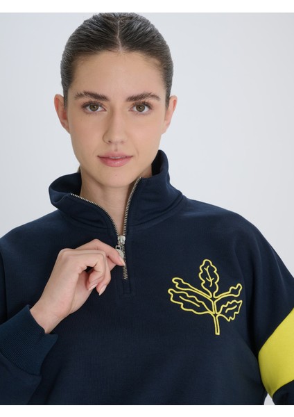 Kadın Trıbun Palamut Logolu Sweat modelleri