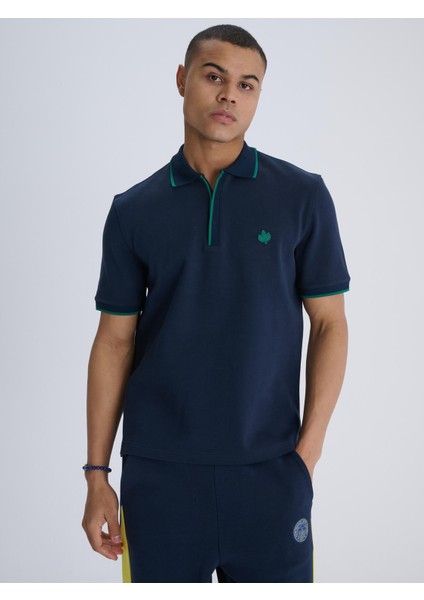 Erkek Club Yeşil Palamutlu Polo