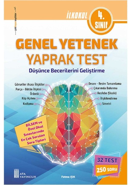 4. Sınıf Bilsem Genel Yetenek Yaprak Test