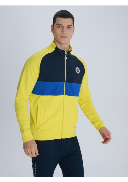 Erkek Trıbun Renk Bloklu Sweat