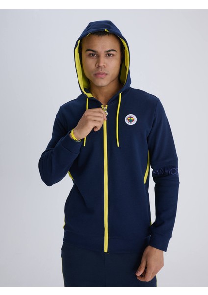 Erkek Trıbun Parça Detaylı Sweat