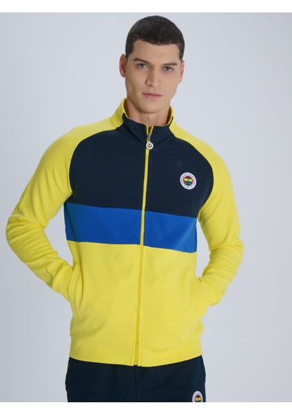 Erkek Trıbun Renk Bloklu Sweat
