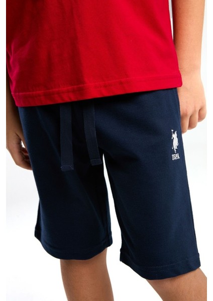 Erkek Çocuk Kırmızı Bermuda Takım modelleri