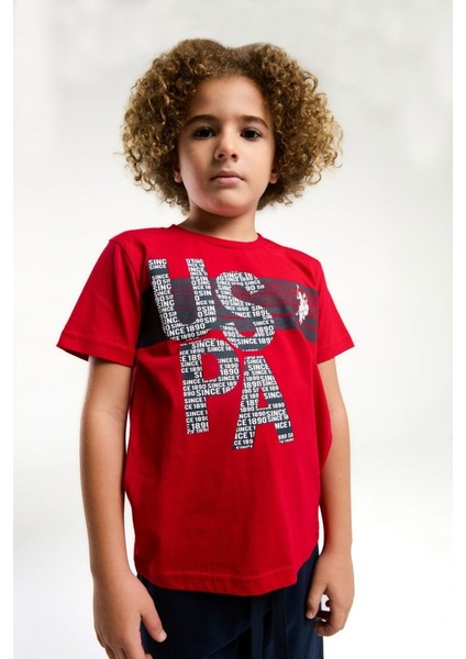 Erkek Çocuk Kırmızı Bermuda Takım fırsatları