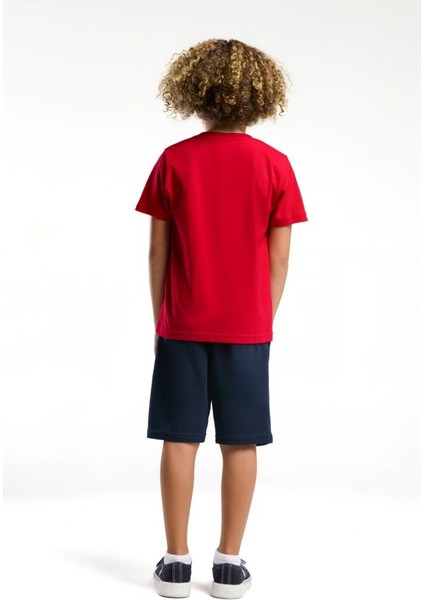 Erkek Çocuk Kırmızı Bermuda Takım indirimleri