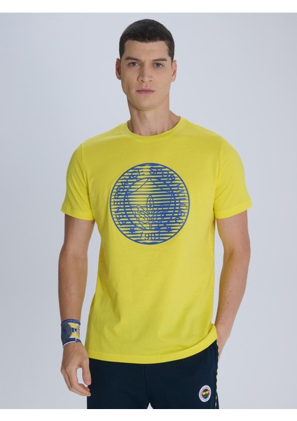 Erkek Trıbun Enjeksiyon Logolu Tshırt