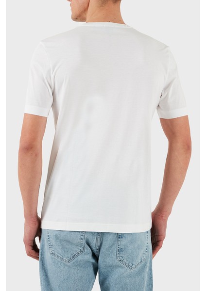 Pamuk Regular Fit Bisklet Yaka Baskılı T Shirt Erkek T Shirt 50531587 100 fiyatları