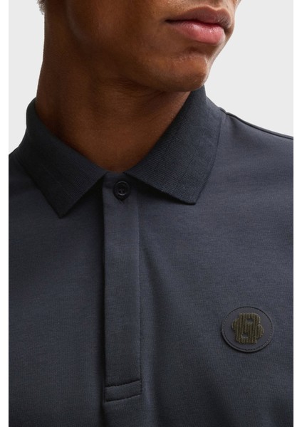 Logolu Pamuk Regular Fit Düğmeli Polo Yaka T Shirt Erkek Polo Yaka T Shirt 50533273 402 fırsatları