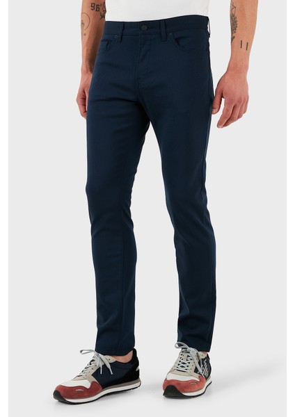 Pamuklu Slim Fit Normal Bel Dar Paça Pantolon Erkek Pantolon 50534905 404