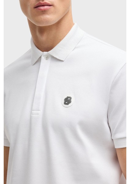 Logolu Pamuk Regular Fit Düğmeli Polo Yaka T Shirt Erkek Polo Yaka T Shirt 50533273 100 fırsatları