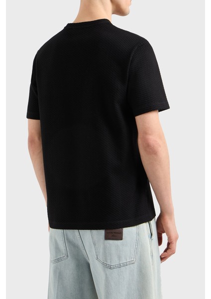 Emporio Arman Pamuklu Regular Fit Kabartmalı Jakarlı T Shirt Erkek T Shirt EM001728 AF14874 FC039 fiyatları