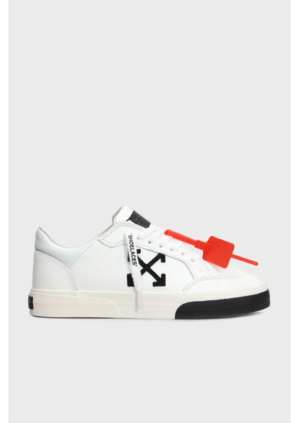 Deri Ok Tasarımlı Sneaker Ayakkabı Erkek Ayakkabı OMIA293C99LEA002 0110