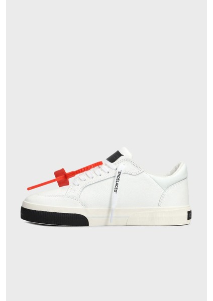 Deri Ok Tasarımlı Sneaker Ayakkabı Erkek Ayakkabı OMIA293C99LEA002 0110