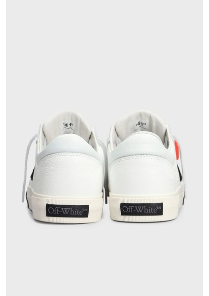 Deri Ok Tasarımlı Sneaker Ayakkabı Erkek Ayakkabı OMIA293C99LEA002 0110