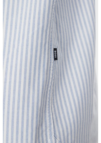 Pamuk Slim Fit Çizgili Gömlek Erkek Gömlek 50520275 450 indirimleri