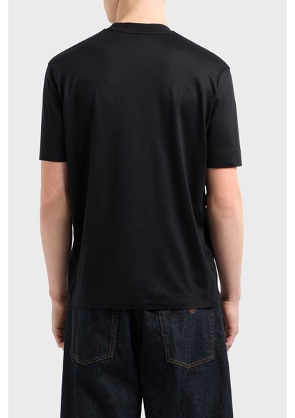 Pamuklu Regular Fit Bisiklet Yaka T Shirt Erkek T Shirt EM001023 AF13747 MC203 fiyatları