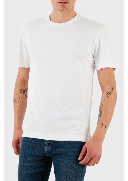 Pamuk Relaxed Fit Logolu T Shirt K10K112749YAF Erkek T Shirt K10K112749 Yaf