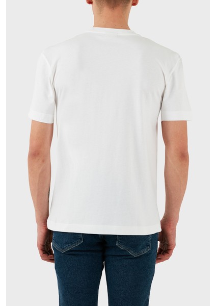 Pamuk Relaxed Fit Logolu T Shirt K10K112749YAF Erkek T Shirt K10K112749 Yaf fiyatları