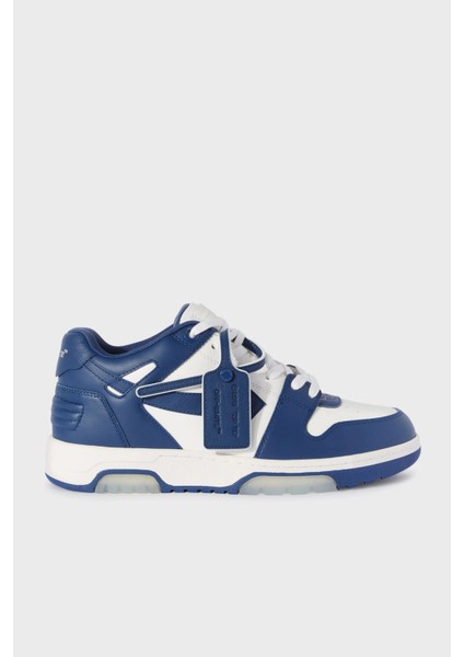 Deri Ok Tasarımlı Sneaker Ayakkabı Erkek Ayakkabı OMIA189C99LEA007 0142