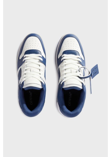 Deri Ok Tasarımlı Sneaker Ayakkabı Erkek Ayakkabı OMIA189C99LEA007 0142