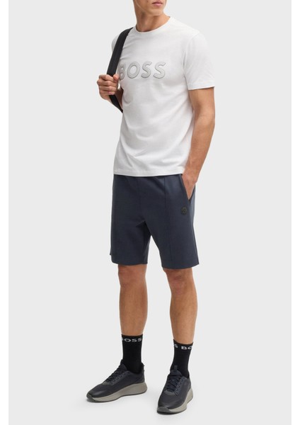 Pamuk Karışımlı Relaxed Fit Normal Bel Spor Short Erkek Short 50537534 402