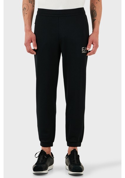 Logolu Modal Karışımlı Regular Fit Normal Bel Lastikli Paça Jogger Pantolon Erkek Pantolon 7M000306 AF13740 UC001